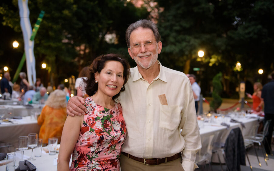 Jim Winkler and his wife