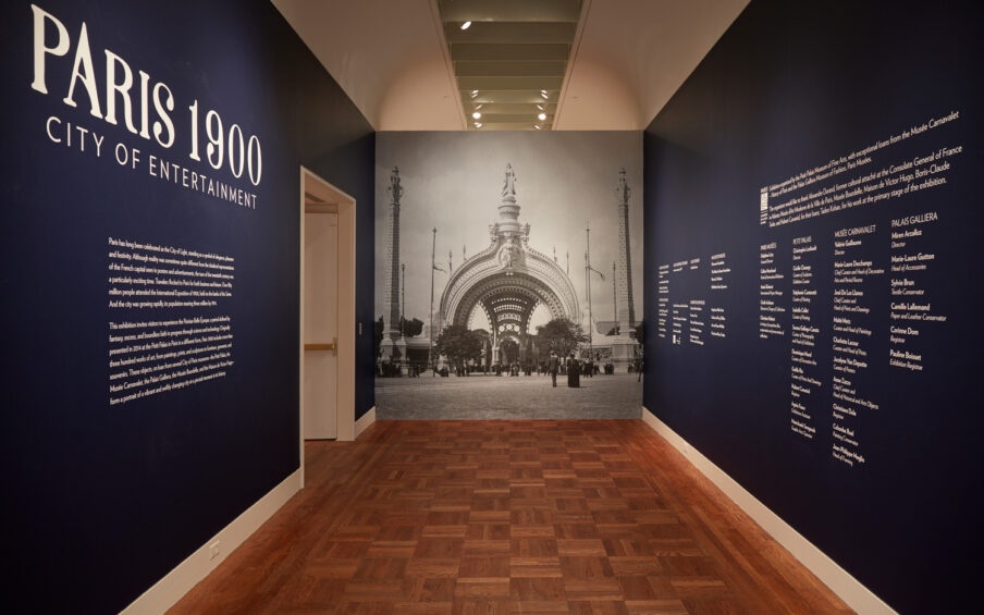 Entry to Paris 1900 exhibition