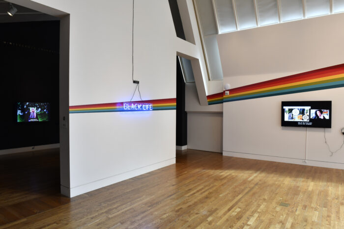 Gallery view of the Albina Queens exhibition