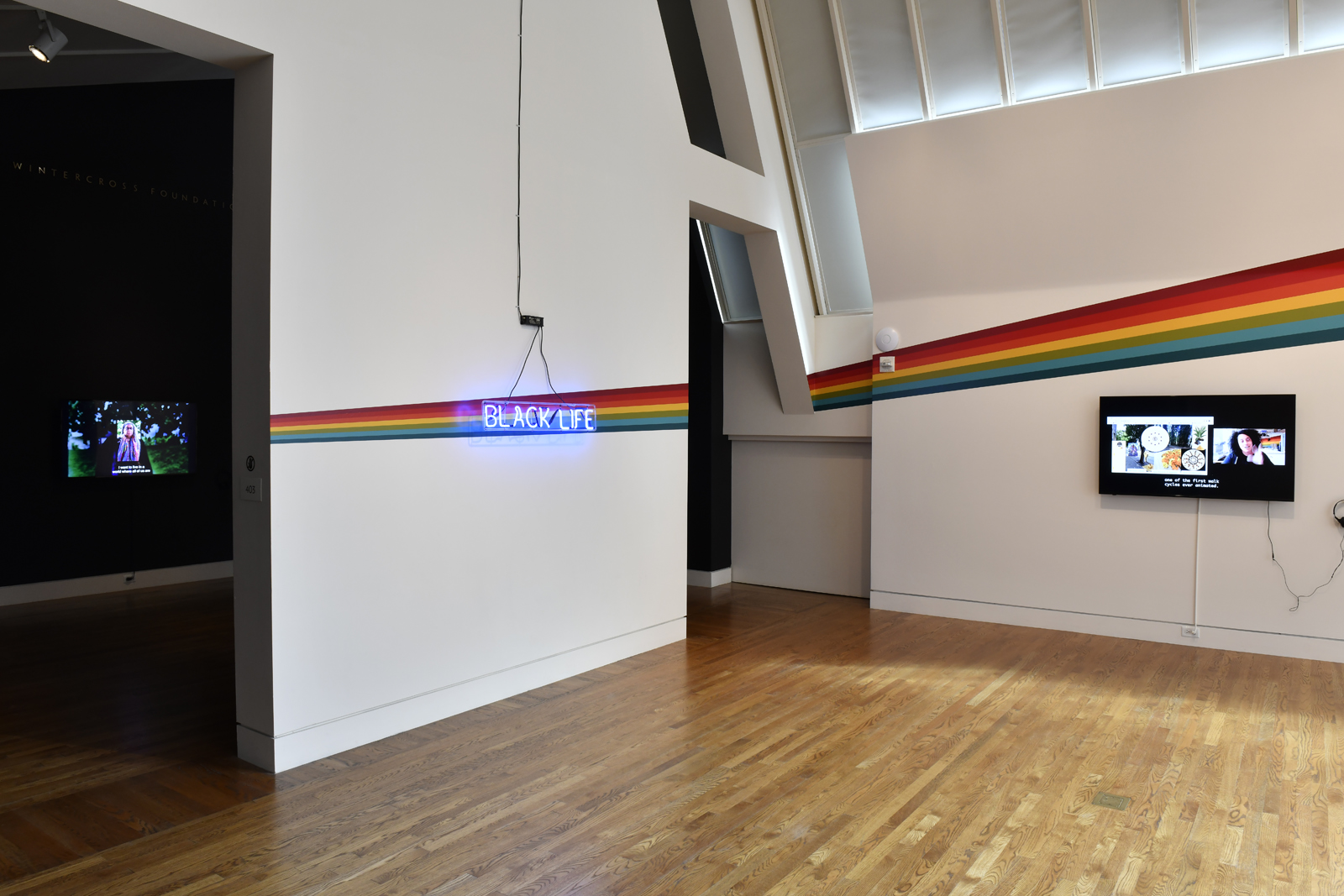 Gallery view of the Albina Queens exhibition