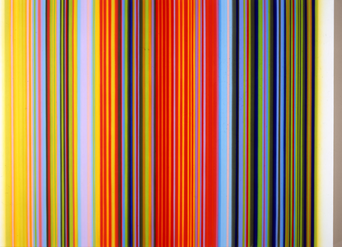 Tim Bavington (American, born England, born 1966), Voodoo Child, Slight Return (solo), 2002, acrylic on canvas, Gift of the Contemporary Art Council, © 2002 Tim Bavington.