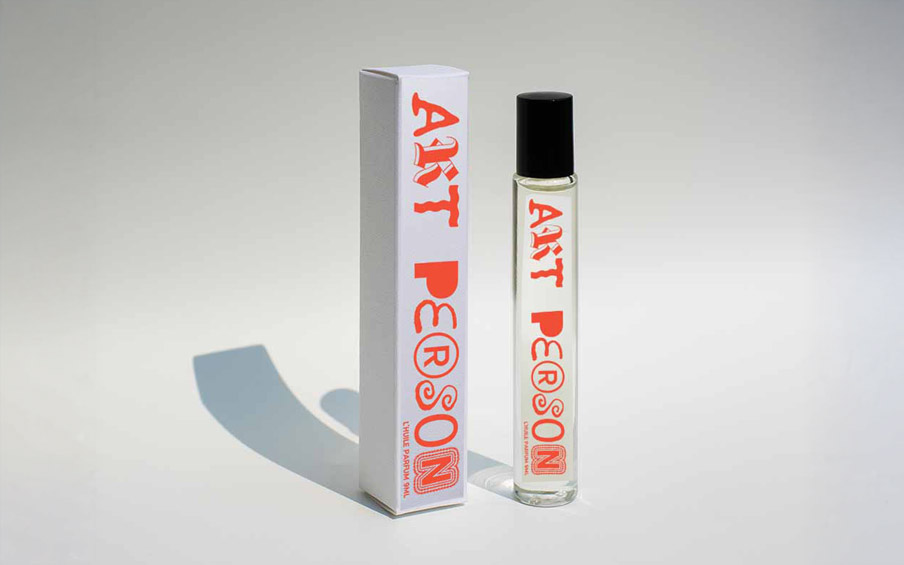 Fragrance containers.