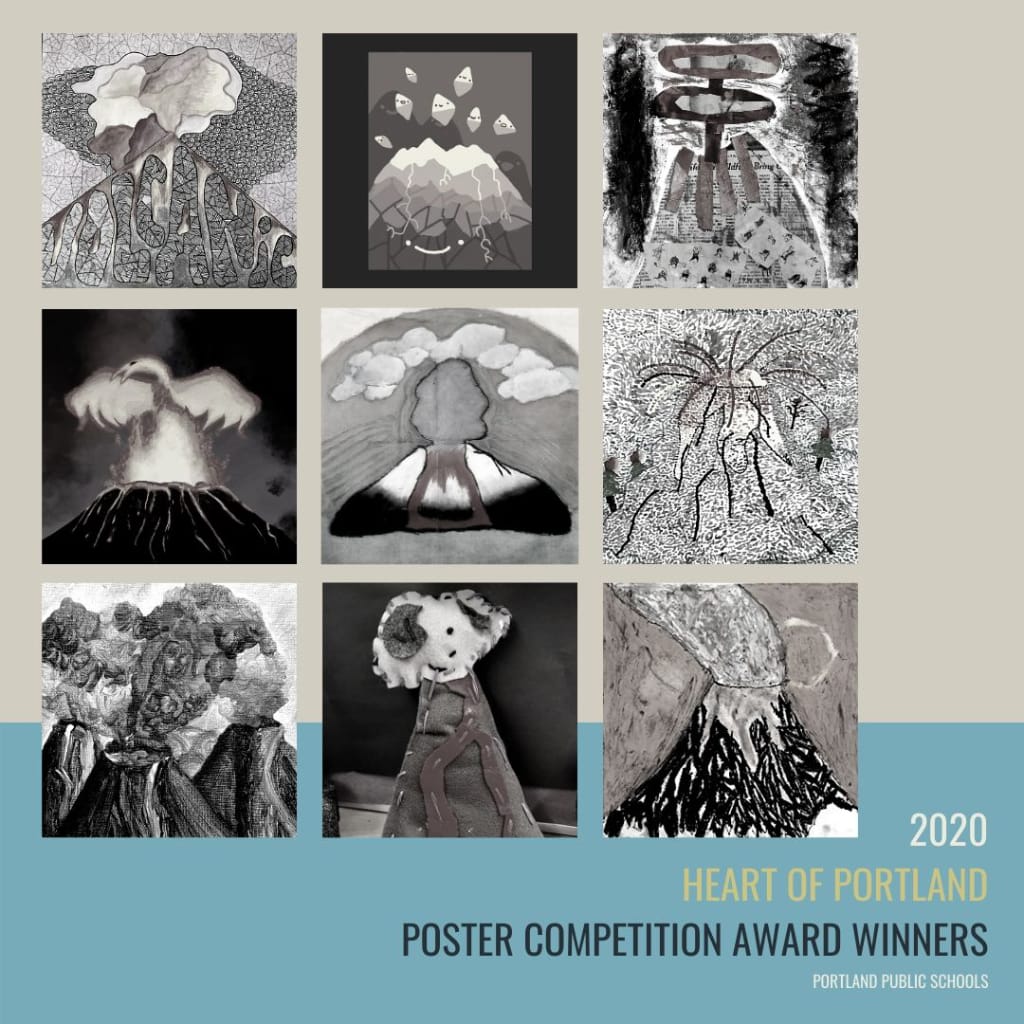 Poster for the HeART of Portland 2020