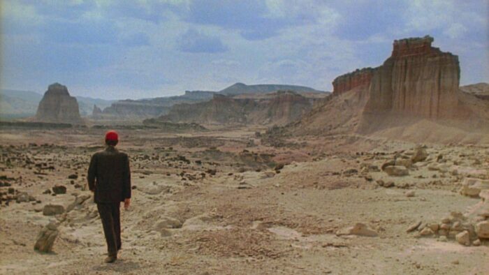 Film still from Paris, Texas.