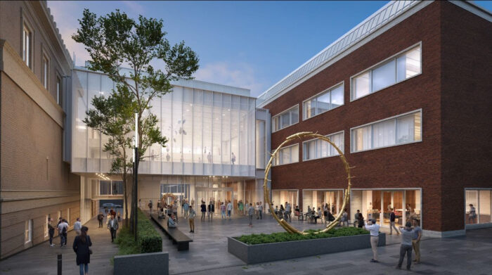 Rendering of transformed Portland Art Museum campus