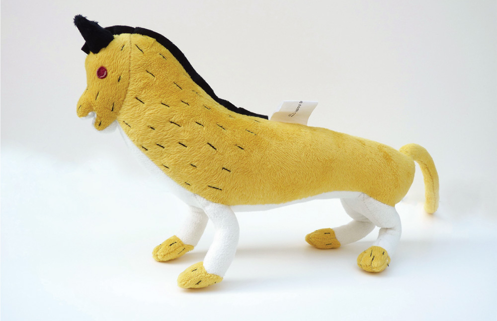 Stuffed animal buffalo